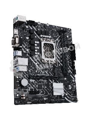 Материнская плата ASUS PRIME H610M-D D4, LGA 1700, Intel H610, 2xDDR4, 4xSATA, 1xM.2, 1xPCIe 4.0 x16, 1xPCI, 1xHDMI, 1xVGA, 1x 1Gb LAN, 2xUSB-A 2.0, 2xUSB-A 3.2 Gen 1, 3x3.5 мм, 7.1, mATX