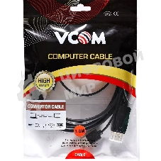 Кабель-переходник HDMI(M) +USB---> DP(M) 4K*60Hz 1.8M, VCOM