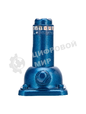 Домкрат механический бутылочный Stels 2 т, h подъема 210–390 мм, 2 части (домкрат, ручка)