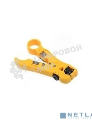 Инструмент ITK TS2-GR20 для зачистки кабеля UTP (упак:1шт) желтый