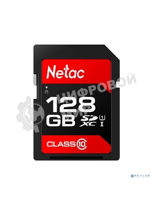 Флеш карта Netac P600 SDHC 128Gb U1/C10 up to 80Mb/s, retail pack