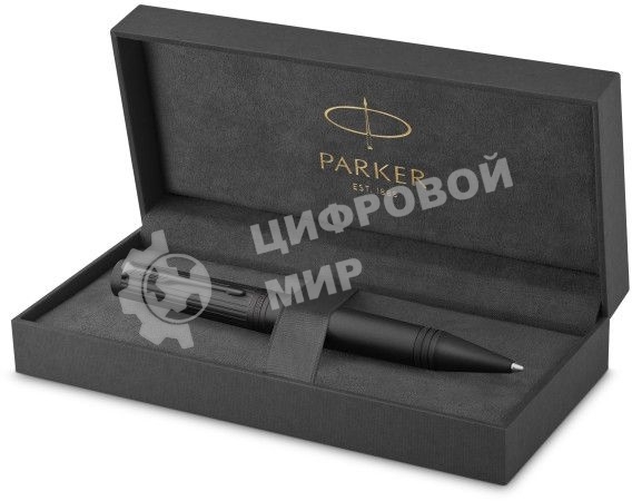 Ручка шариковая Parker Ingenuity Core K570 (2182016) Black BT, M, черные чернила, подарочная коробка