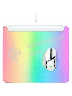 Игровой коврик для мыши Razer Firefly V2 Pro белый Hard Surface Mouse Mat