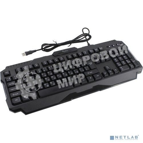 Клавиатура проводная игровая Smartbuy RUSH Warrior 308 USB черная SBK-308G-K