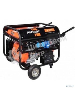 Электрогенератор бензиновый Patriot GP 7210LE, 6.5 кВт, 78 дБ, 86 кг