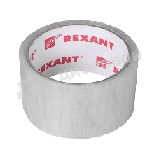 Скотч упаковочный Rexant 48 мм х 50 мкм, прозрачный, рулон 36 м