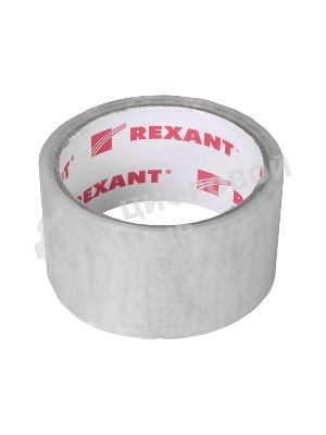 Скотч упаковочный Rexant 48 мм х 50 мкм, прозрачный, рулон 36 м