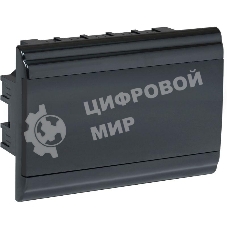 Корпус модульный пластиковый ЩРВ-П-12 IP41 встраив. PRIME черный IEK MKP13-V-01-12-41-K02