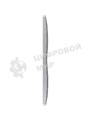 Рамка ETIKA 2 поста алюминий ETIKA Рамка 2 поста алюминий