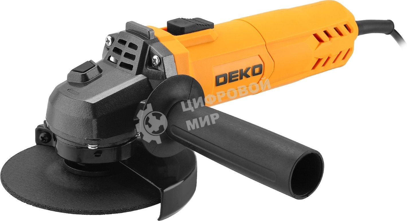 Угловая шлифовальная машина Deko DKAG750 750Вт 12000об/мин рез.шпин.:M14 d=125мм