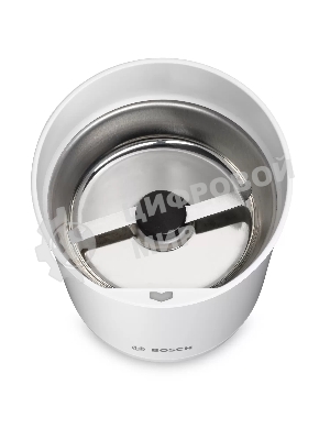 Кофемолка Bosch TSM6A011W 180Вт сист.помол.:ротац.нож вместим.:75гр белый