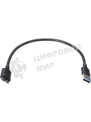 Кабель соединительный Telecom TUS712-0.3M USB3.0 Am-MicroBm 0.3m Telecom (TUS712-0.3M)