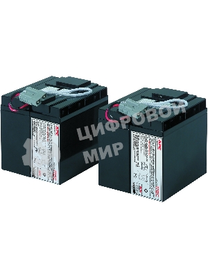 Батарея для ИБП APC RBC55 APC Replacement Battery Cartridge (2 шт. в уп-ке)