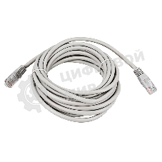 Пaтч-корд U/UTP Rexant, cat.5e, RJ45-RJ45, неэкранированный, PVC серый, 7м