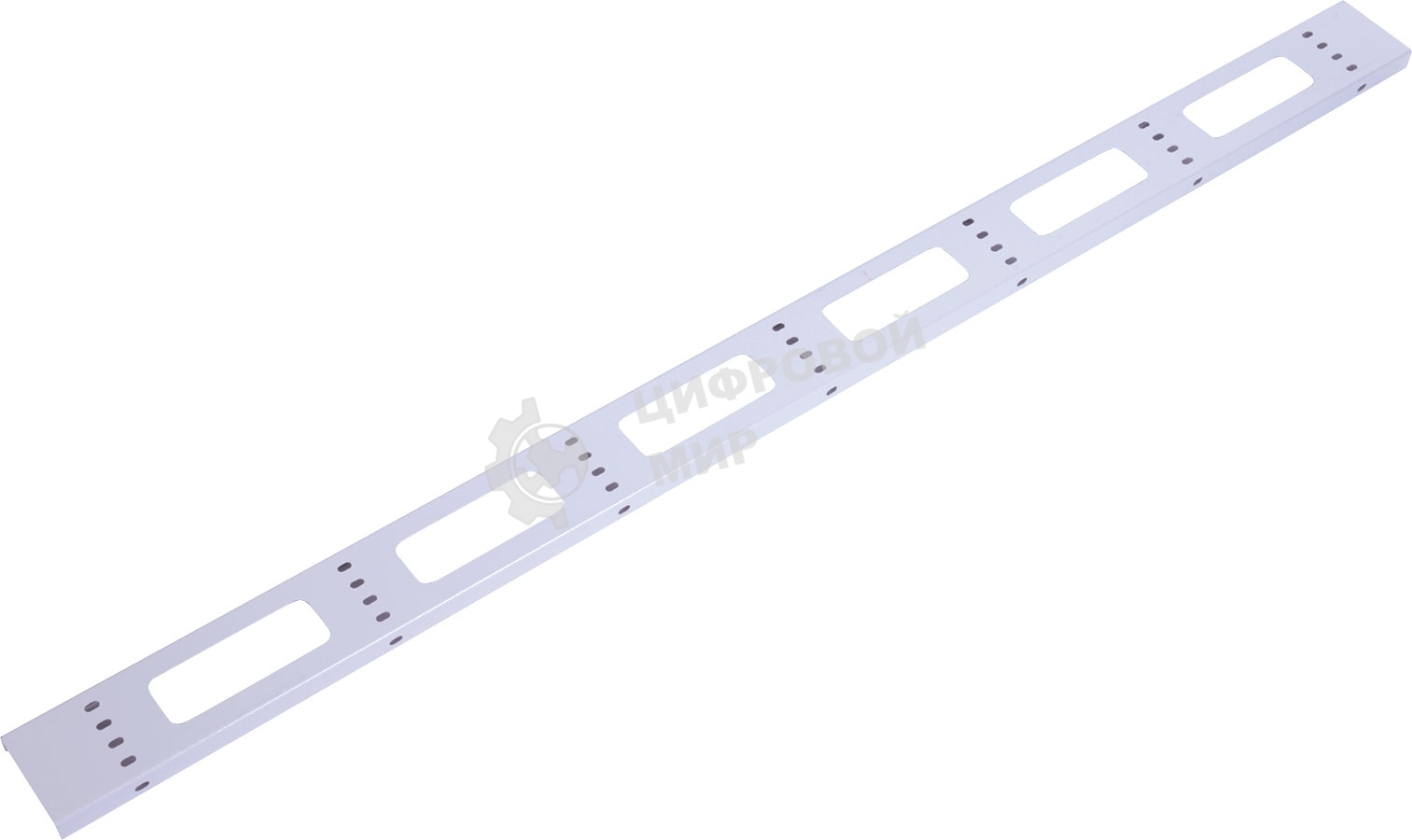 Вертикальный кабельный органайзер для стойки внешний с окнами, ширина 95мм 42U (ВКО-СТК-42)