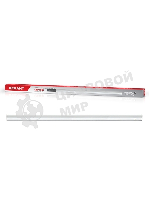 Светильник светодиодный линейный Rexant T5-01 16 Вт 1280 Лм 6500 K IP20 1179 мм с выключателем и соединителем