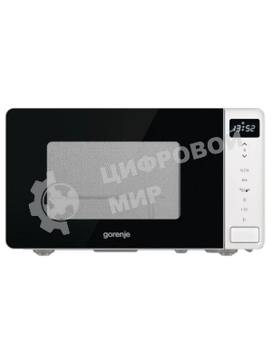 Микроволновая печь Gorenje MO20S4W белый, 20 л, 800 Вт, переключатели - сенсор