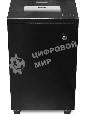 Шредер Heleos УО55-7 черный (секр.P-7) фрагменты 7лист. 55лтр.