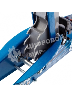 Домкрат Stels 51132 гидравлический подкатной с фиксатором 2.5 т safety pin 140-385 мм в кейсе