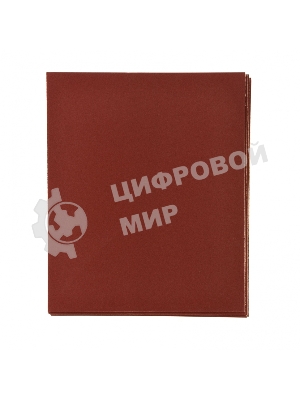 Шлифлист Matrix на бумажной основе, P 600, 230x280 мм, 10 шт., водостойкий