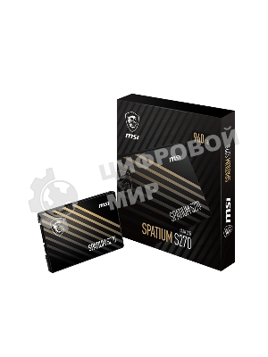Накопитель SSD MSI SPATIUM S270, 480Gb, 2.5