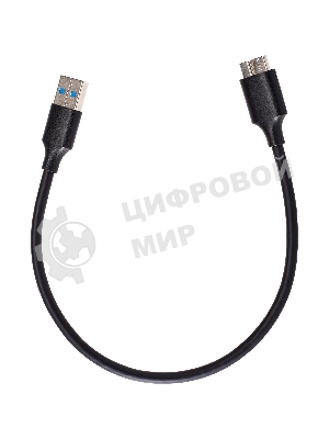 Кабель соединительный Telecom TUS712-0.3M USB3.0 Am-MicroBm 0.3m Telecom (TUS712-0.3M)