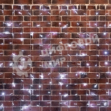 Гирлянда Neon-night Занавес 2х6м 768 LED белый прозрачный ПВХ IP65 эффект мерцания 230В нужен блок 303-500-1