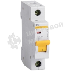 Выключатель автоматический модульный 1п C 2А 4.5кА ВА47-29 IEK MVA20-1-002-C