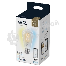 Лампа светодиодная WiZ Wi-Fi BLE60WST64E27927-65CL1PF/6