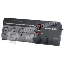 Стабилизатор напряжения Rucelf SRW-500-D 0.5кВА однофазный белый