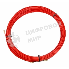 Протяжка кабельная Rexant (мини УЗК в бухте), стеклопруток, d=3,5мм, 30м красная