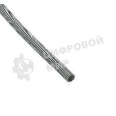 Труба гофрированная ПВХ d16 мм с зондом сер. (100 м) Рувинил 11601(100)