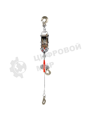 Лебедка рычажная Matrix тяга - 4 т, подъем 1.6 т, двойное храповое колесо