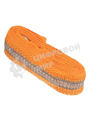 Трос буксировочный Stels 54383 10 тонн, 2 крюка, сумка на молнии, россия