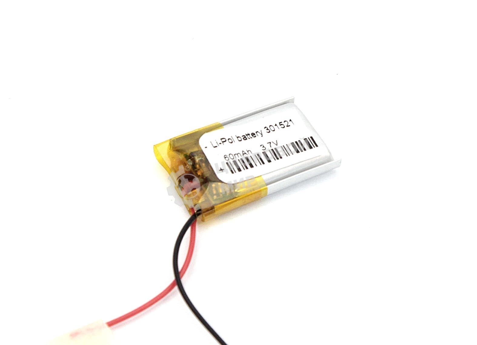 Аккумулятор Li-Pol (батарея) 3x15x21 мм 2pin 3.7V/60mAh