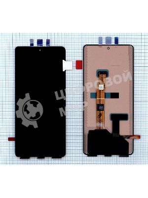 Дисплей для Huawei Honor Magic 5 Lite (OLED), черный