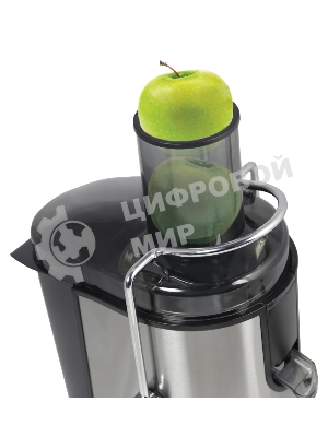 Соковыжималка Zigmund & Shtain EJ-751 стальной/чёрный, центробежная, 1000 Вт, 900 мл, механическое