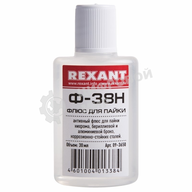 Флюс для пайки Rexant, Ф-38Н, 30 мл, флакон