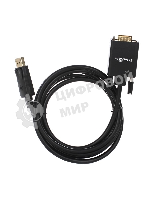 Кабель-переходник DP --> VGA_M/M 1,8м Telecom