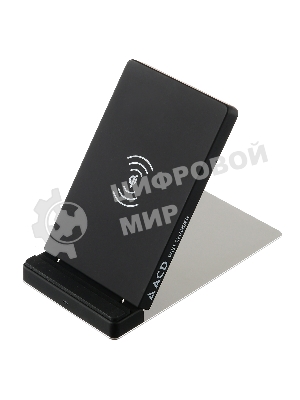Беспроводное зарядное устройство ACD-W102Q-F1B 10Вт, беспроводная Qi, 2-катушки с QC, 5В/2А ~ 9В/1,8А RTL