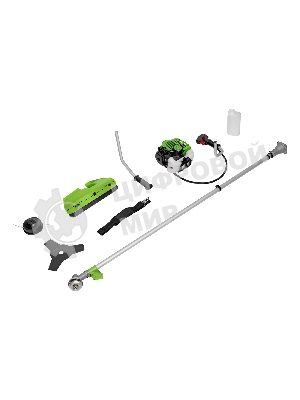 Триммер бензиновый Сибртех БКС-1300, 25 см3, 1,3 л.с., неразъемная штанга, состоит из 2 частей