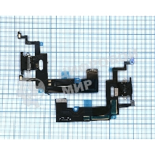 Шлейф разъема питания для iPhone XR черный