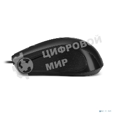 Мышь проводная CBR CM 103 черный, 1000 dpi, USB, кнопки - 3