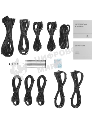 Блок питания Deepcool/GamerStorm PN650M, 650Вт, 80 PLUS Gold, 120мм, модульный, черный