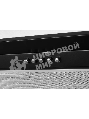 Вытяжка встраиваемая Kuppersberg Inlinea 70 BX черный/нержавеющая сталь, 70 см, 1300 куб. м/ч, 41 дБ