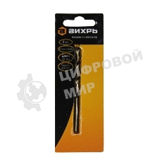 Сверло по металлу 6 мм, P6M5 (1 шт. в блистере)