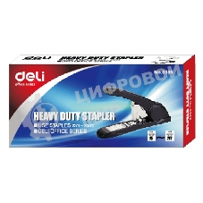 Степлер мощный Deli E0395 23/6 23/8 23/10 23/13 23/15 23/17 23/20 23/23 (210 листов), ассорти, 100 скоб, коробка