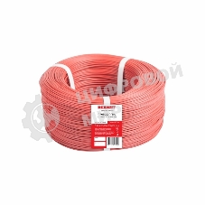 Провод ПГВА Rexant 1х1.00 мм², Cu, красный, бухта 200 м