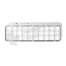 Светильник аккумуляторный Rexant непостоянного действия для подсветки путей эвакуации и рабочих зон при отключении питания, режимы: 30%/100% кнопка тест, 4 часа работы