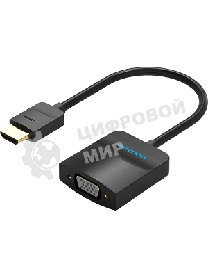 Мультимедиа конвертер Vention HDMI > VGA + аудио